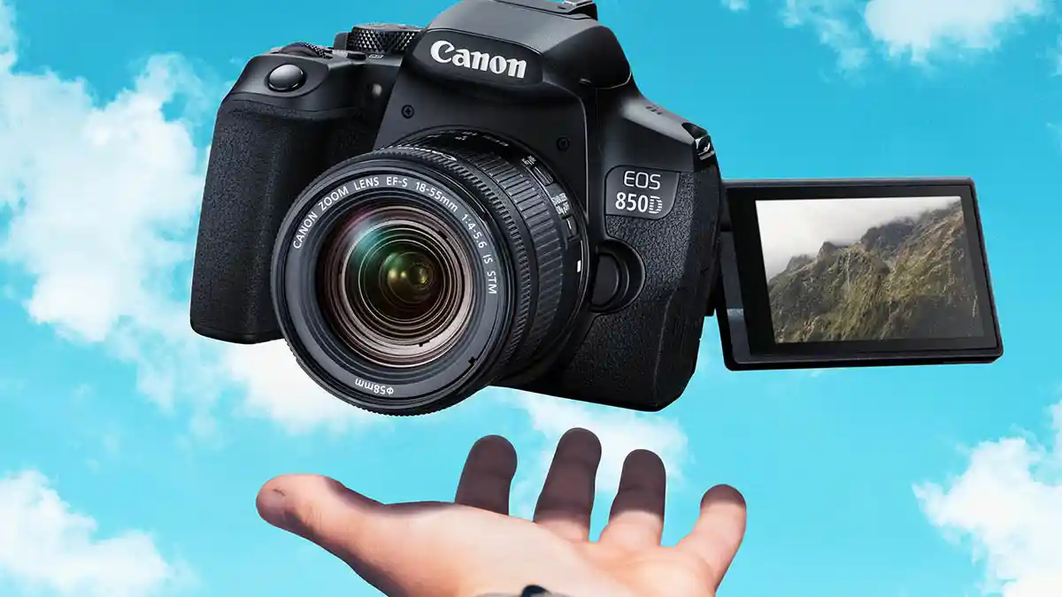 Kamera Canon EOS 850D DSLR Entry Level Rasa Semi Profesional