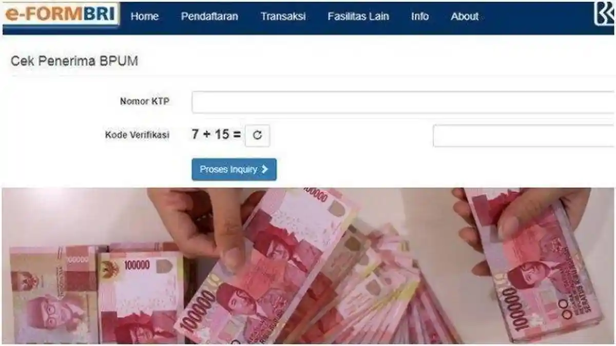 LOGIN eform.bri.co.id/bpum, Cek Penerima BLT UMKM Akhir Desember 2020, Lengkap Syarat Pencairan BPUM