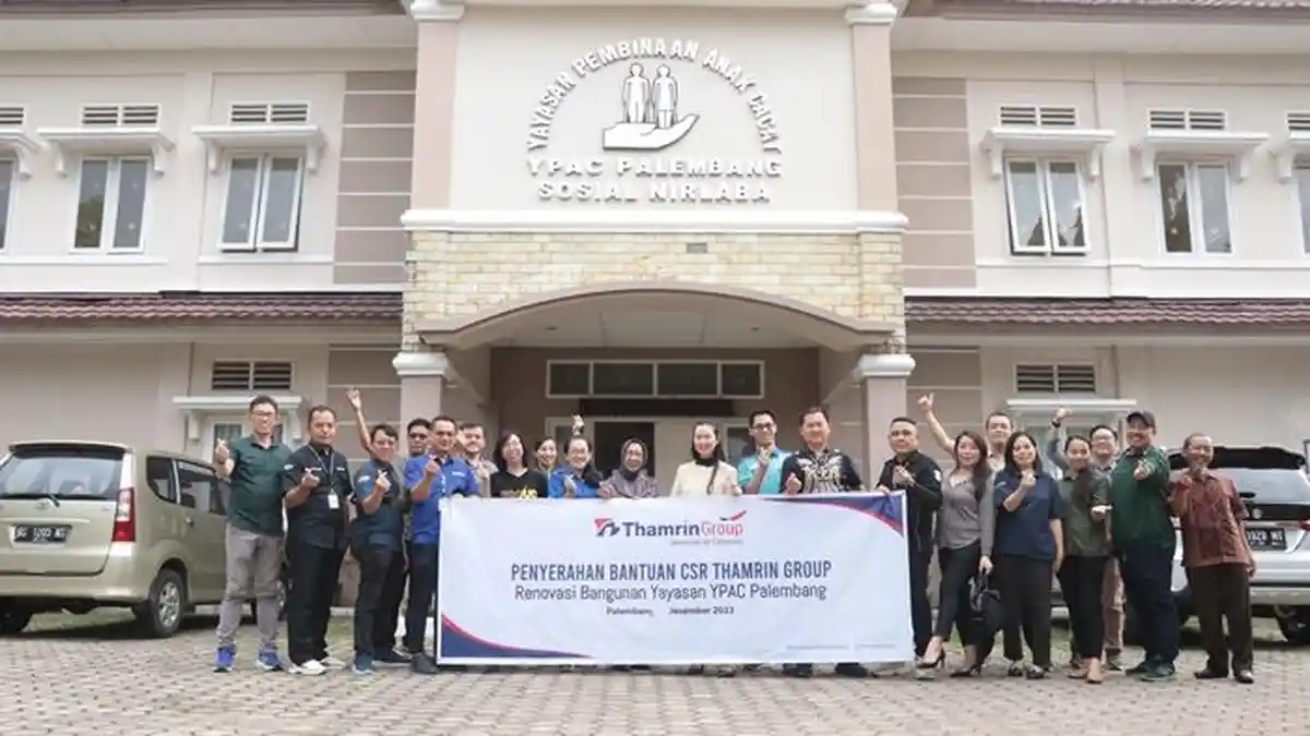 Gunawati Kokoh Thamrin Beri Bantuan Perbaikan Gedung YPAC Palembang