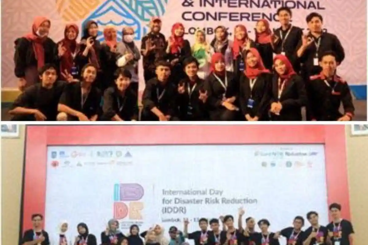 Magang di Geopark, Mahasiswa Universitas Hamzanwadi Ikut Event Bertaraf Internasional