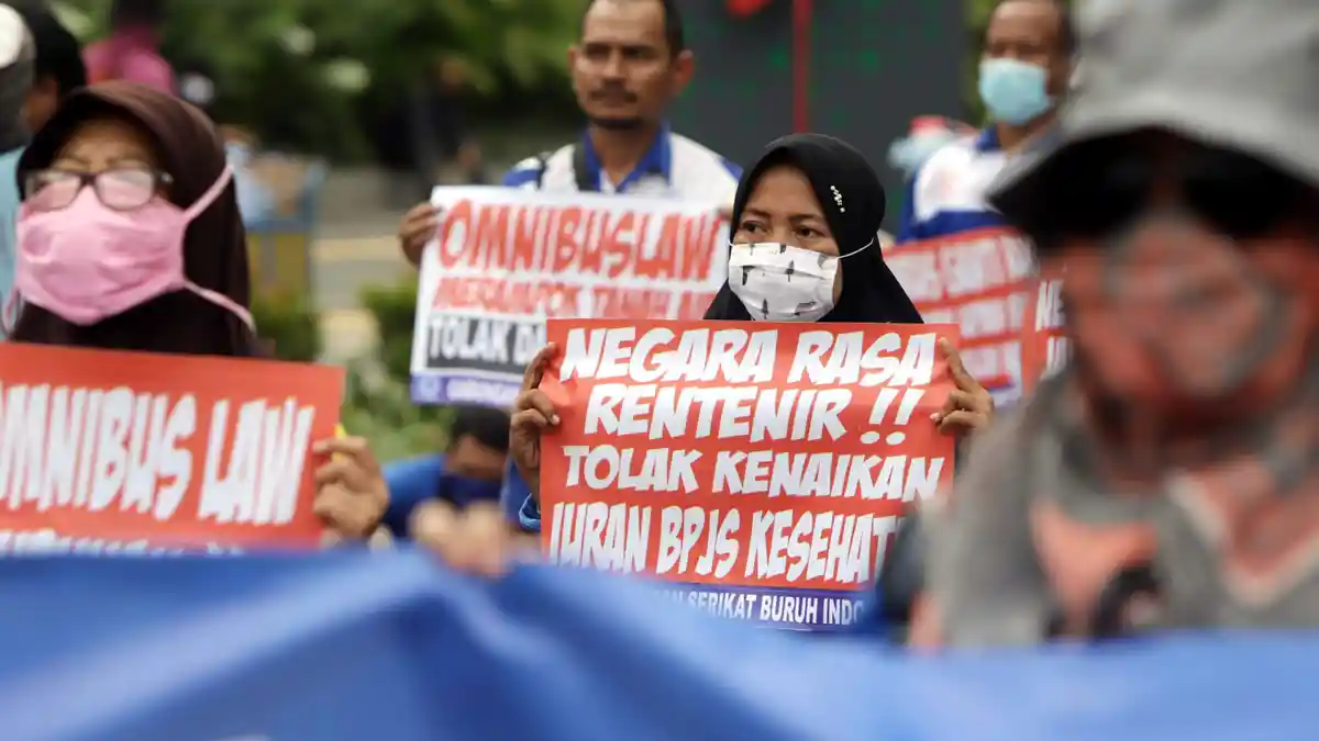 Demo Buruh di Gedung DPR RI, Polisi Terjunkan 5.800 Personel