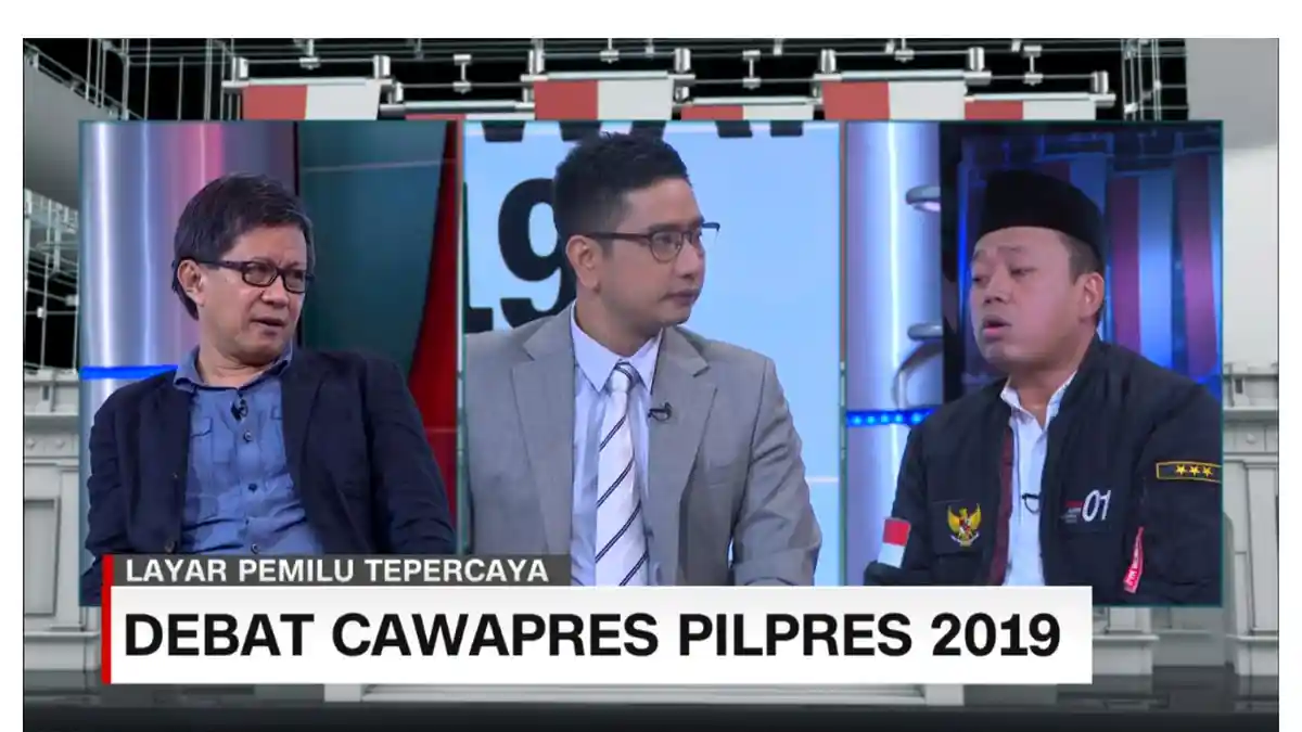 Rocky Gerung Mengaku Terkejut dengan Penampilan Ma'ruf Amin saat Debat Cawapres 2019