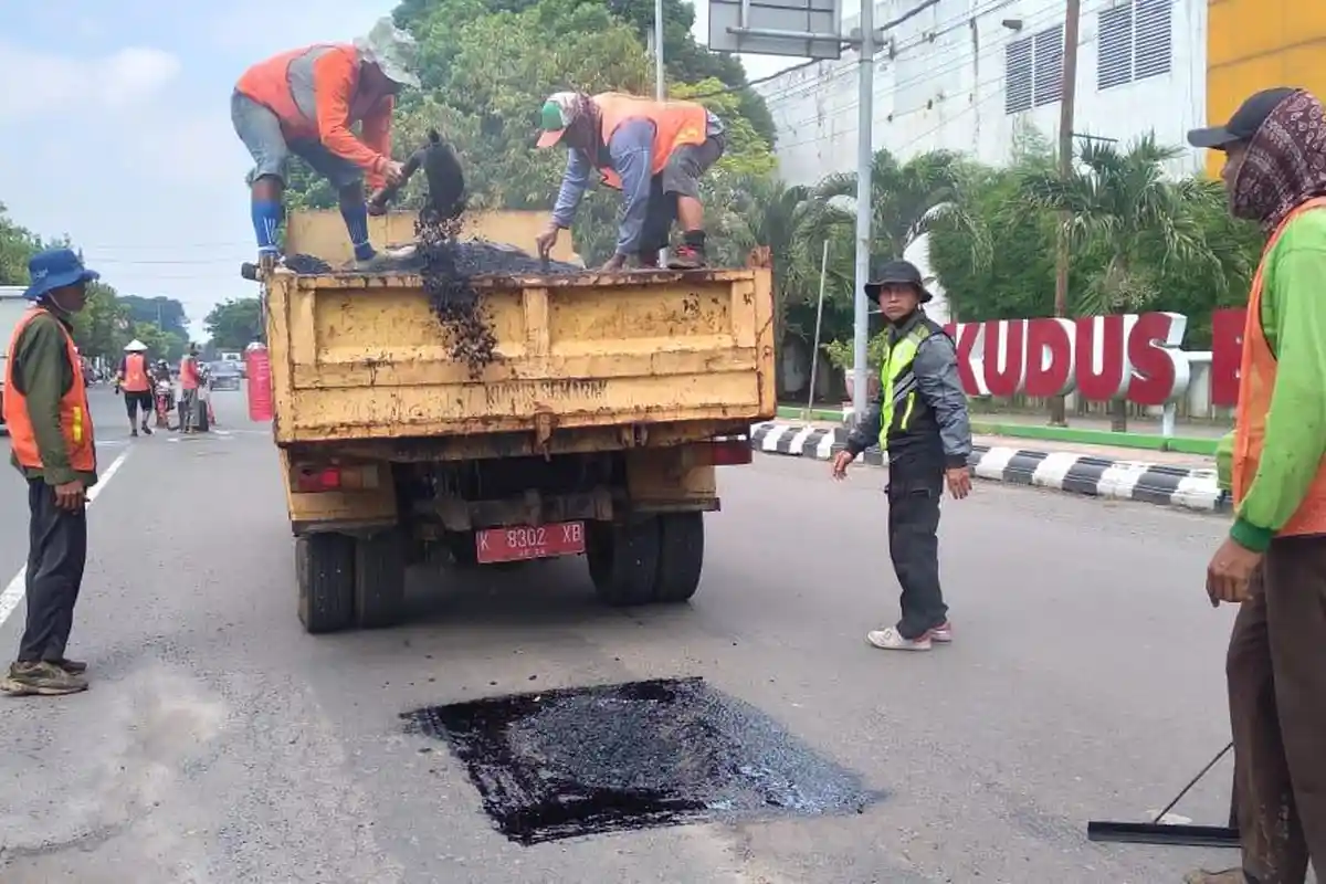 PUPR Kudus Targetkan Semua Jalan Rusak Diperbaiki, Ada di 25 Titik