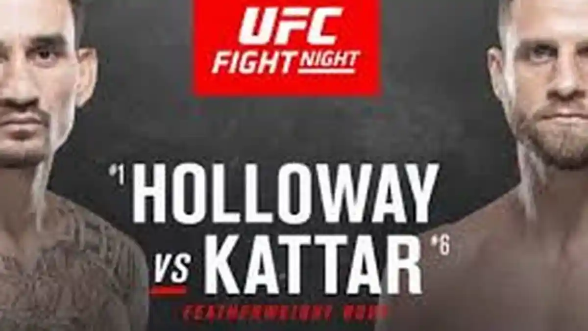 Jadwal UFC Fight Island 7 Malam Ini, Ada Max Holloway vs Calvin Kattar