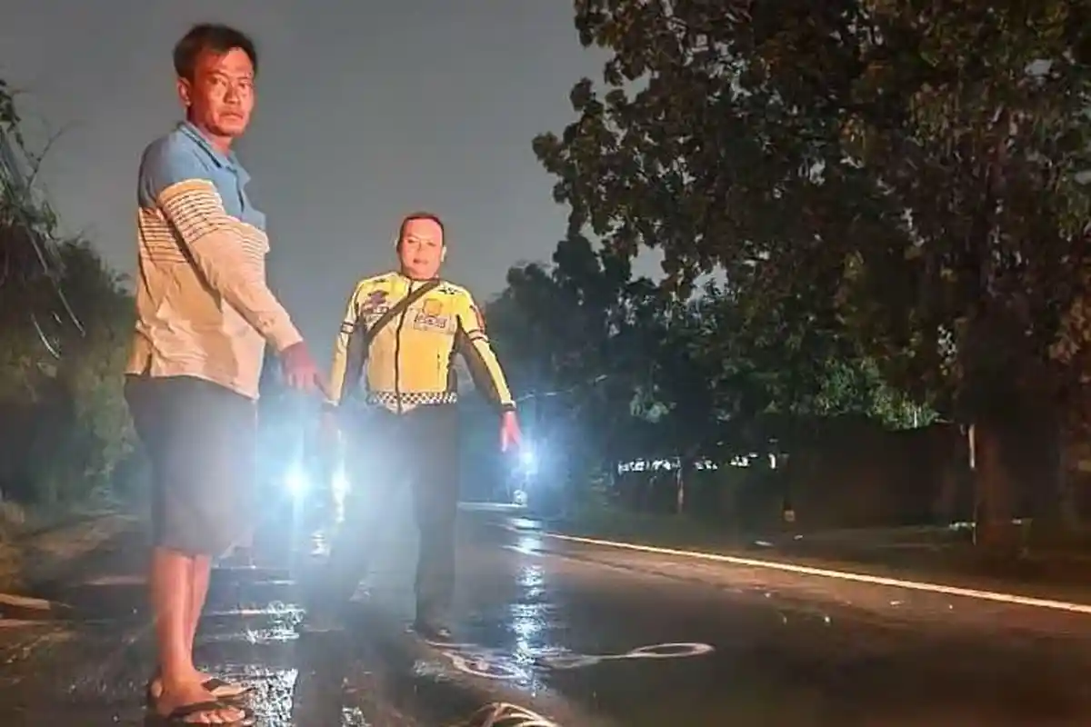 Pengendara Honda Supra Tewas dalam Kecelakaan Maut di Pantura Gresik