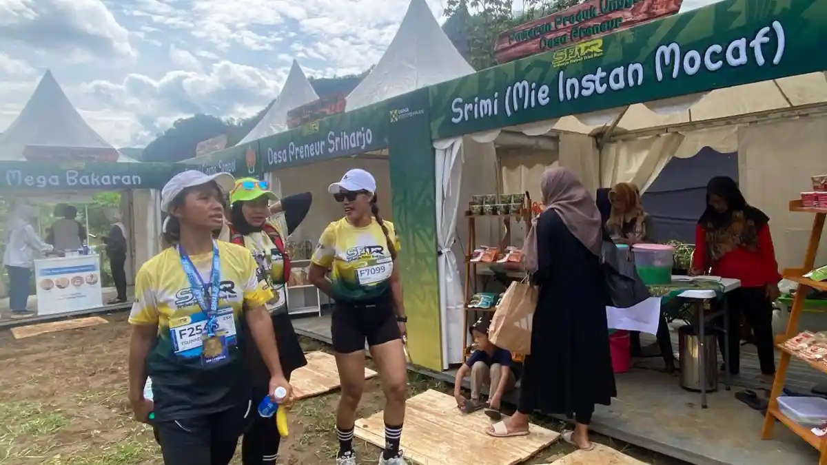 Sriharjo Forest Trail Run Jadi Panggung Promosi Produk UMKM DIY