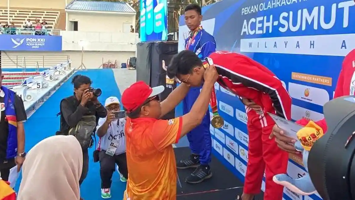 Bikin Bangga! Muhammad Iqbal Kembali Sumbang Emas untuk Aceh pada Cabor Selam Kolam