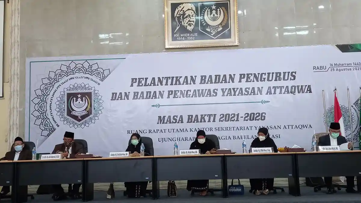 Target Pengurus Baru Yayasan Attaqwa KH Noer Ali, Majukan Pendidikan, Dakwah dan Pengembangan Wakaf