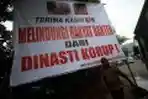 Spanduk Dukungan untuk KPK