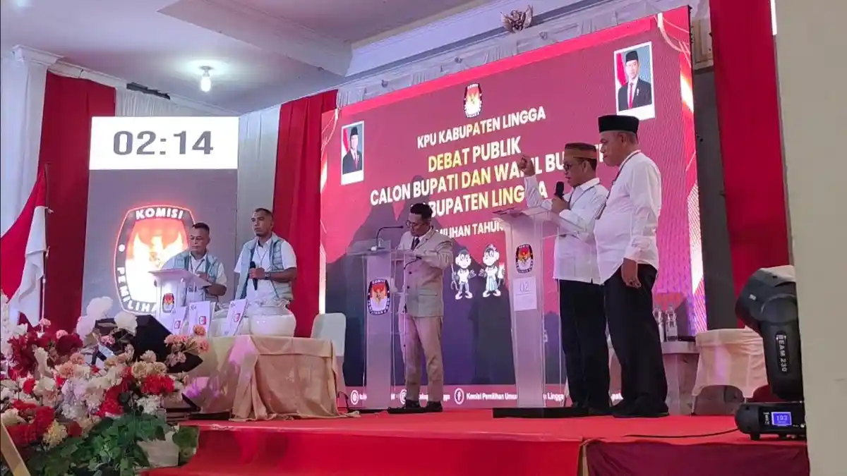 Dua Paslon Bicara Soal Pelestarian Budaya Lingga pada Debat Pilkada 2024