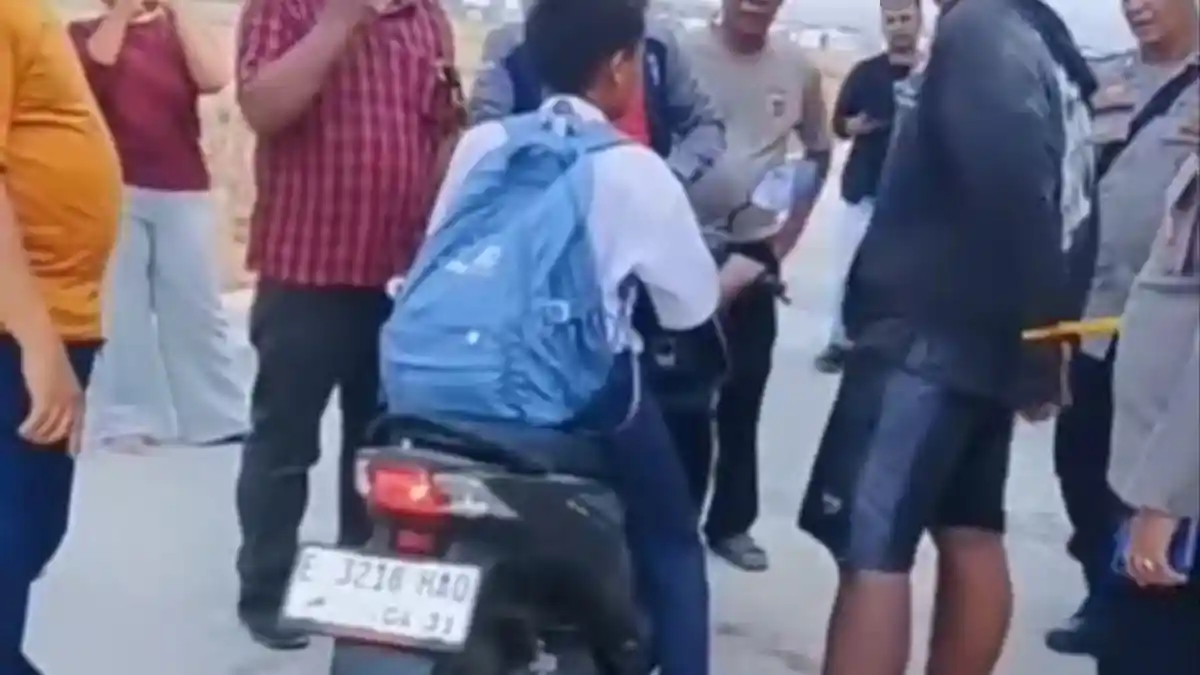 Viral! 'Begal Wani Temen Awan-awan' di Cirebon, Korban Tarik Behel ...