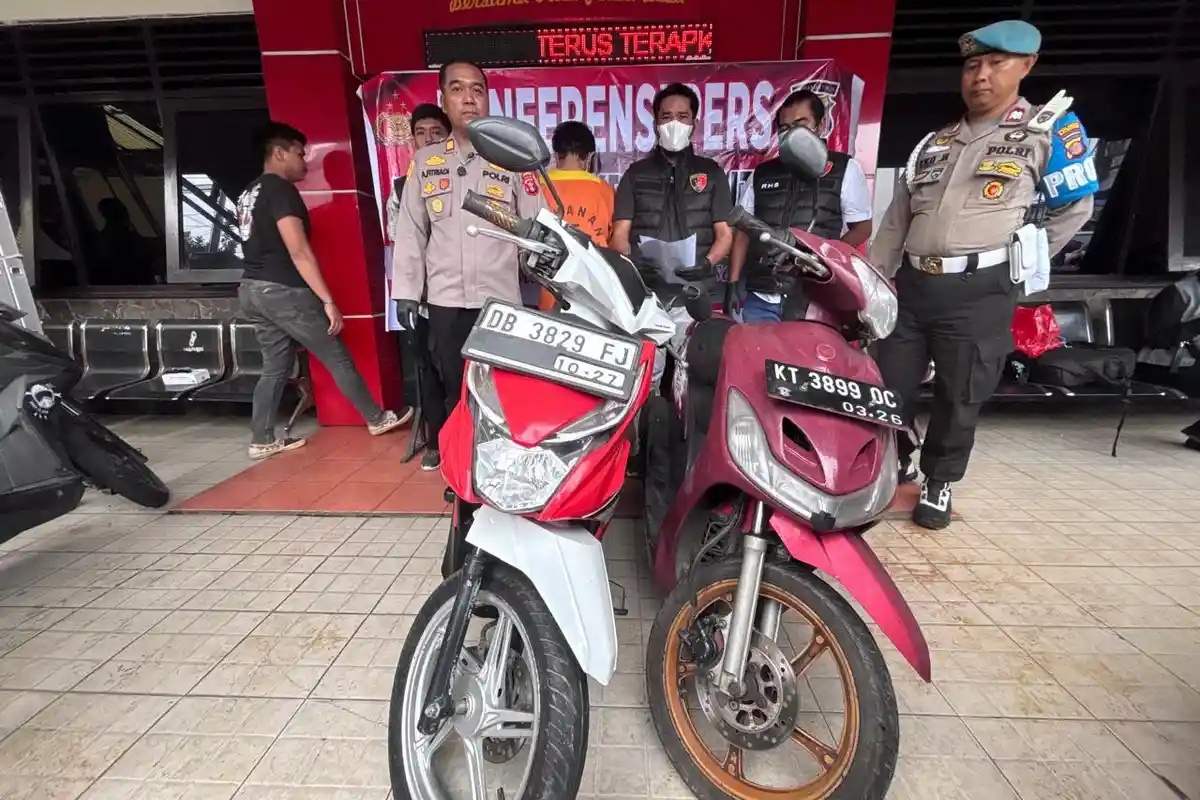 Pelajar di Balikpapan Nekat Curi Motor Teman, Sempat Sembunyikan Motor Karena Kehabisan Bensin