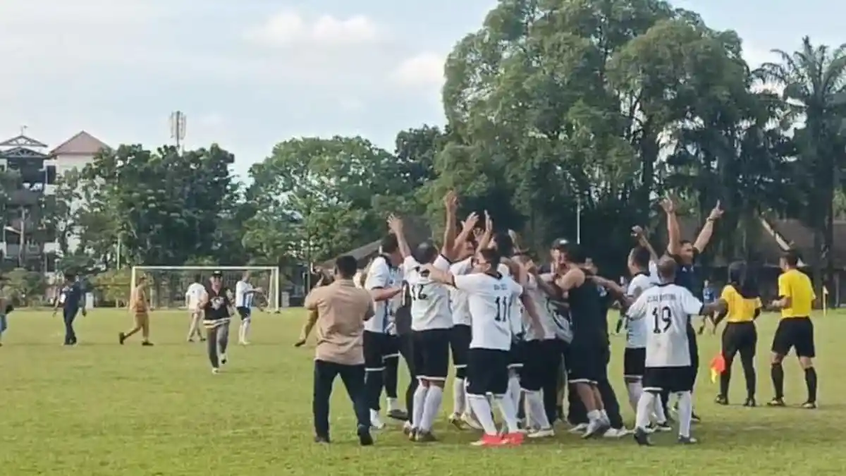 Adu Penalti, Kabupaten Langkat Kampiun Piala Korpri 2024 setelah Menang dari Sergai 4-2