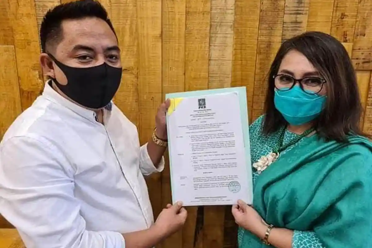 Pulang dari Jakarta, Paslon RISKI Positif Covid-19