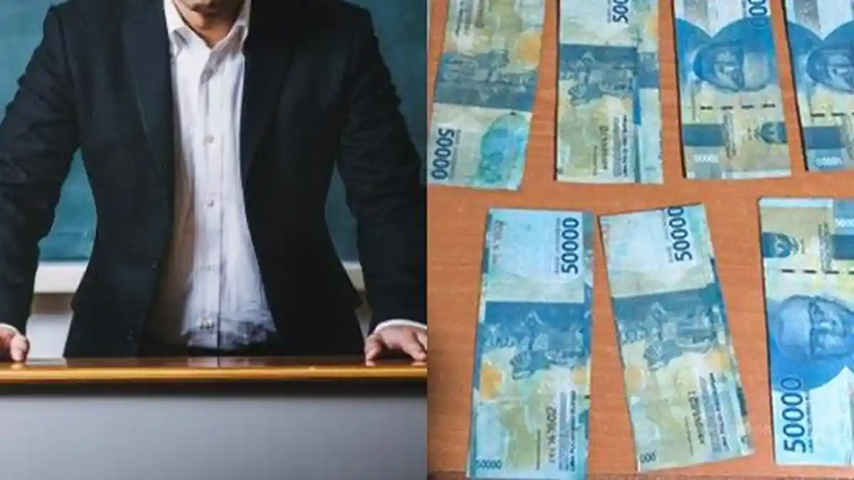 SOSOK Dosen Pengedar Uang Palsu, Ngaku Terlilit Utang dan Sudah Dicetak Sejak 2019