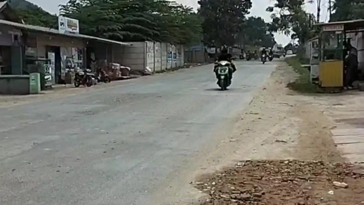 Jalan Pangeran Tirtayasa Bandar Lampung yang Rusak Sudah Diperbaiki
