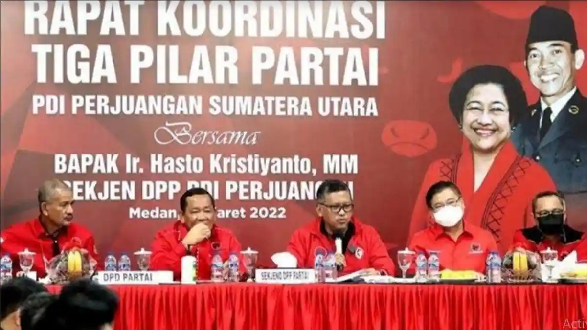 PDIP Klaim Raih 22 Kursi di DPRD Sumut, Amankan Tiket untuk Pilgub 2024, Ini Rinciannya