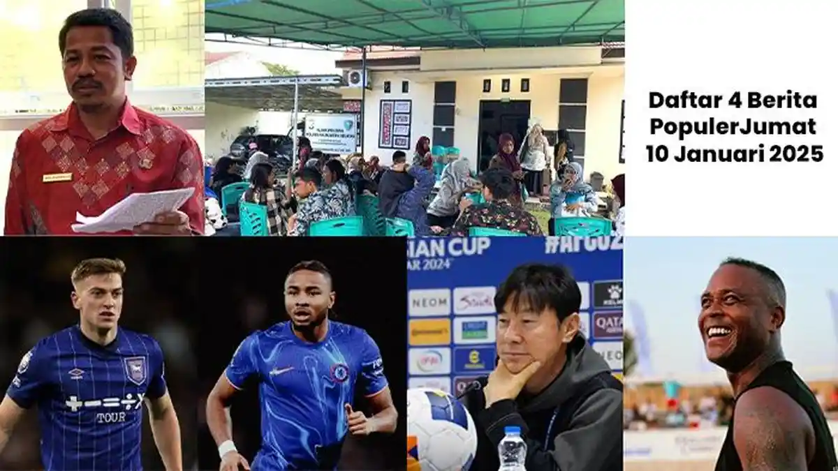 Daftar 4 Berita Populer Jumat 10 Januari 2025: Polemik PPPK Halsel - Ucapan Patrick ke Shin Tae-yong