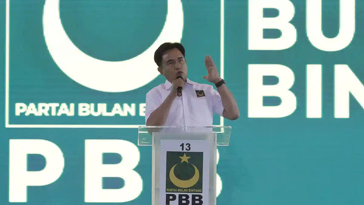Yusril Meminta Kader PBB Bekerja Menangkan Prabowo Subianto