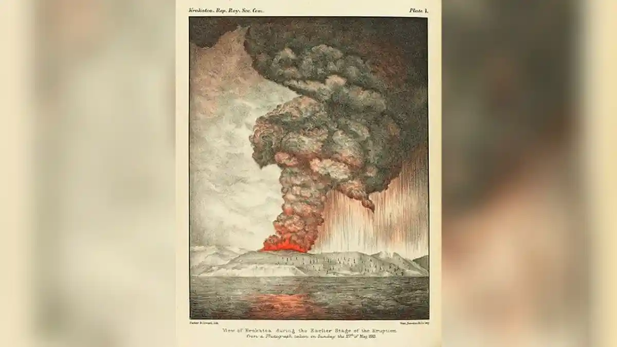 Inilah Sensasi Letusan Super Krakatau di Buku Simon Winchester 