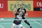 Dipaksa Bermain Tiga Set Hendra/Ahsan Melaju ke Final Indonesia Masters 2020