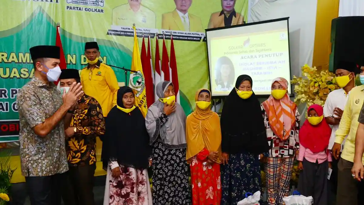 Golkar Sumut Safari Ramadan ke Binjai, Ijeck: Arahan Ketum Airlangga Terus Berbuat untuk Masyarakat