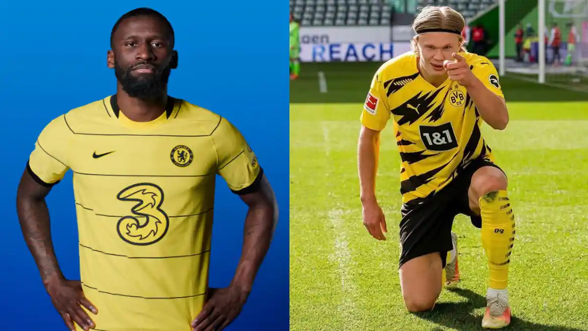 Chelsea Launching Jersey Baru Berwarna Kuning, Netizen Langsung Hubungkan dengan Erling Haaland