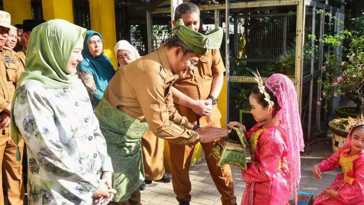 Tinjau OCD HAN 2024, Pj Bupati Deliserdang Apresiasi Lingkungan SDN 105855 PTPN II