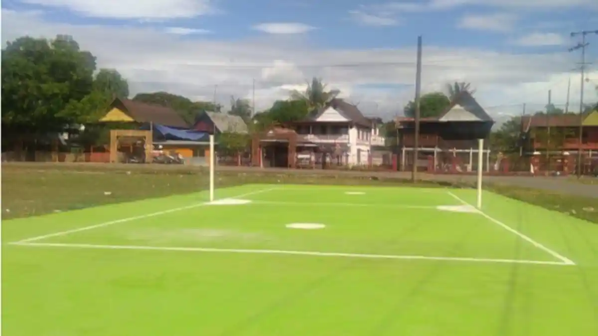 Desa Manakku Kini Miliki Sepak Takraw - lapangan-sepak-takraw-desa.jpg