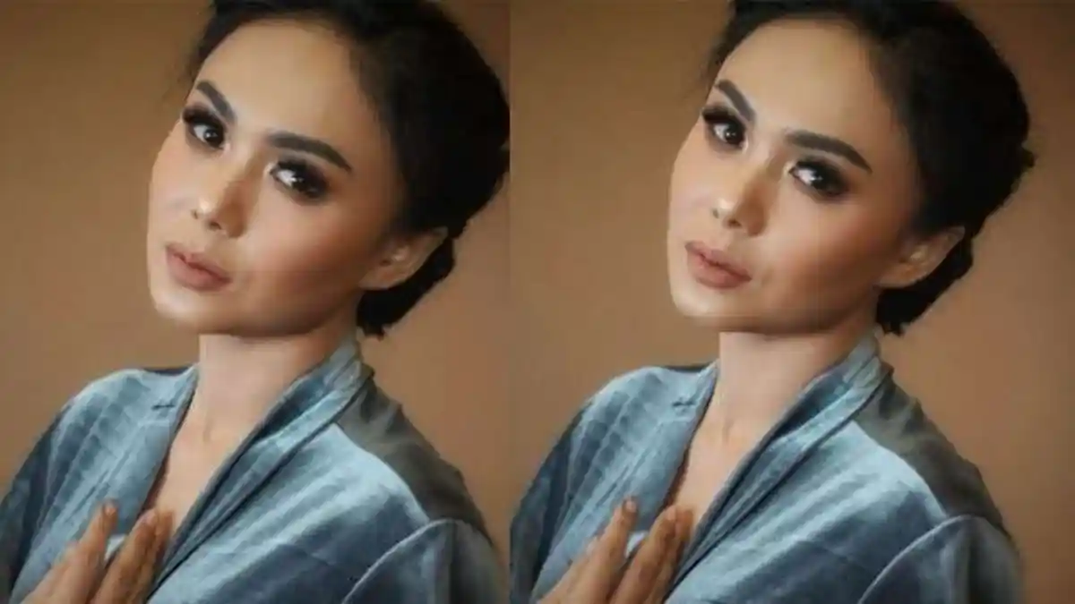 Penampilan Yuni Shara Dalam Balutan Kebaya Model 'Off Shoulder'