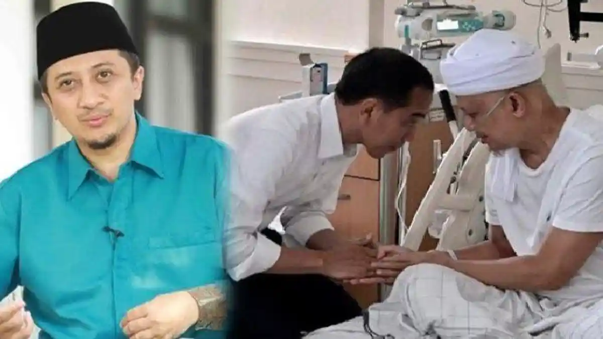 Posting Video Saat Jokowi Menjenguk Ustaz Arifin Ilham, Ustaz Yusuf Mansur: 'Adem Seterusnya'