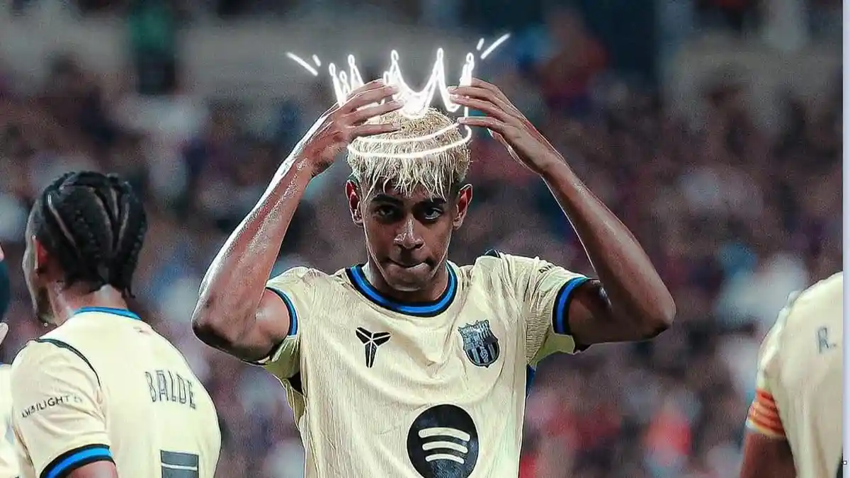 Lamine Yamal Cetak Gol Pertama di Camp Nou tapi Fans Barca Teriak Messi
