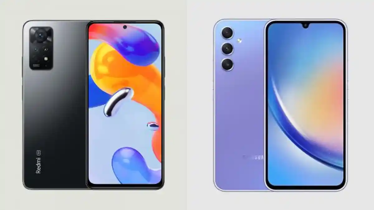 Perbandingan Spek dan Harga HP Xiaomi Redmi Note 11 Pro 5G dengan Samsung Galaxy A34 5G