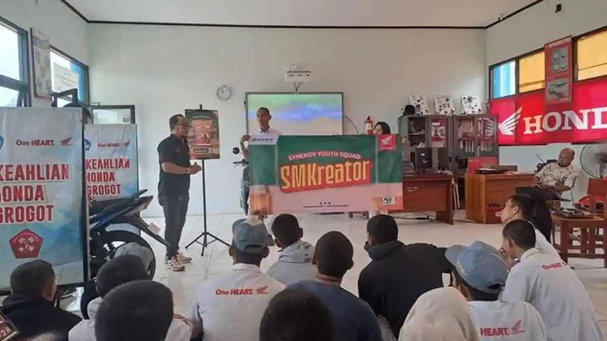 Astra Motor Kaltim 1 Ajak SMK Binaan AHM Jadi Konten Kreator Muda