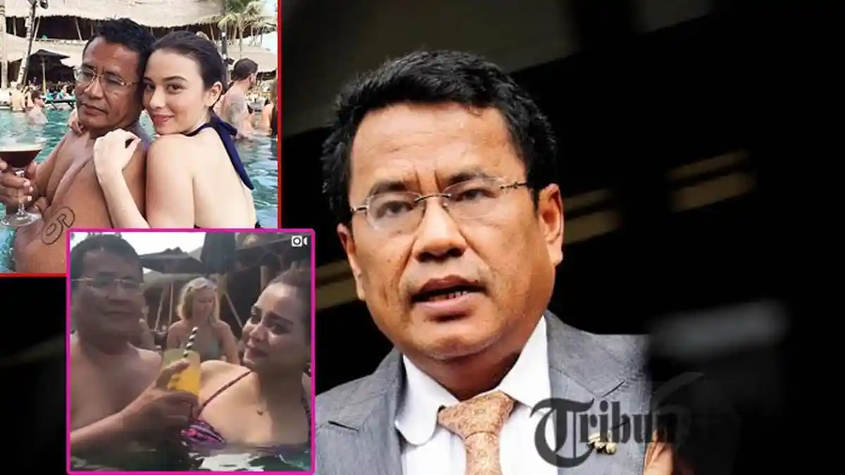 Wow! Ditemani Gadis Cantik Berbikini, Hotman Paris Joget Bareng di Kolam Renang! Simak Videonya