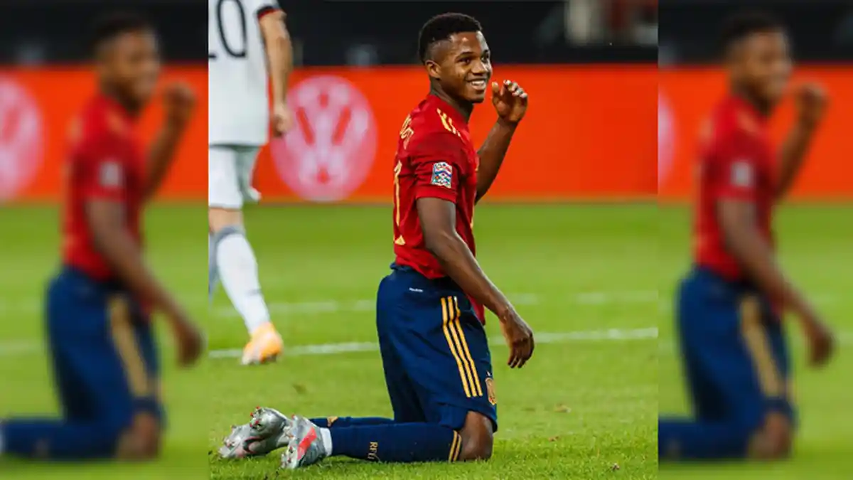 Ansu Fati Senang Membawa Spanyol Mengalahkan Ukraina dalam Laga UEFA Nations League