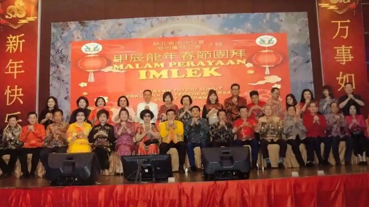 Kemeriahan Perayaan Imlek Yayasan Tio Ciu Sumut dan Perkumpulan Teochew Bersatu di Medan