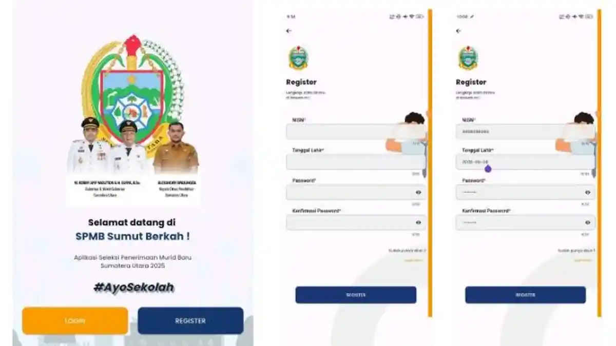 Cara Daftar SMA SMK di SPMB Sumut 2025 Lewat Aplikasi, Mulai Registrasi sampai Cetak Bukti