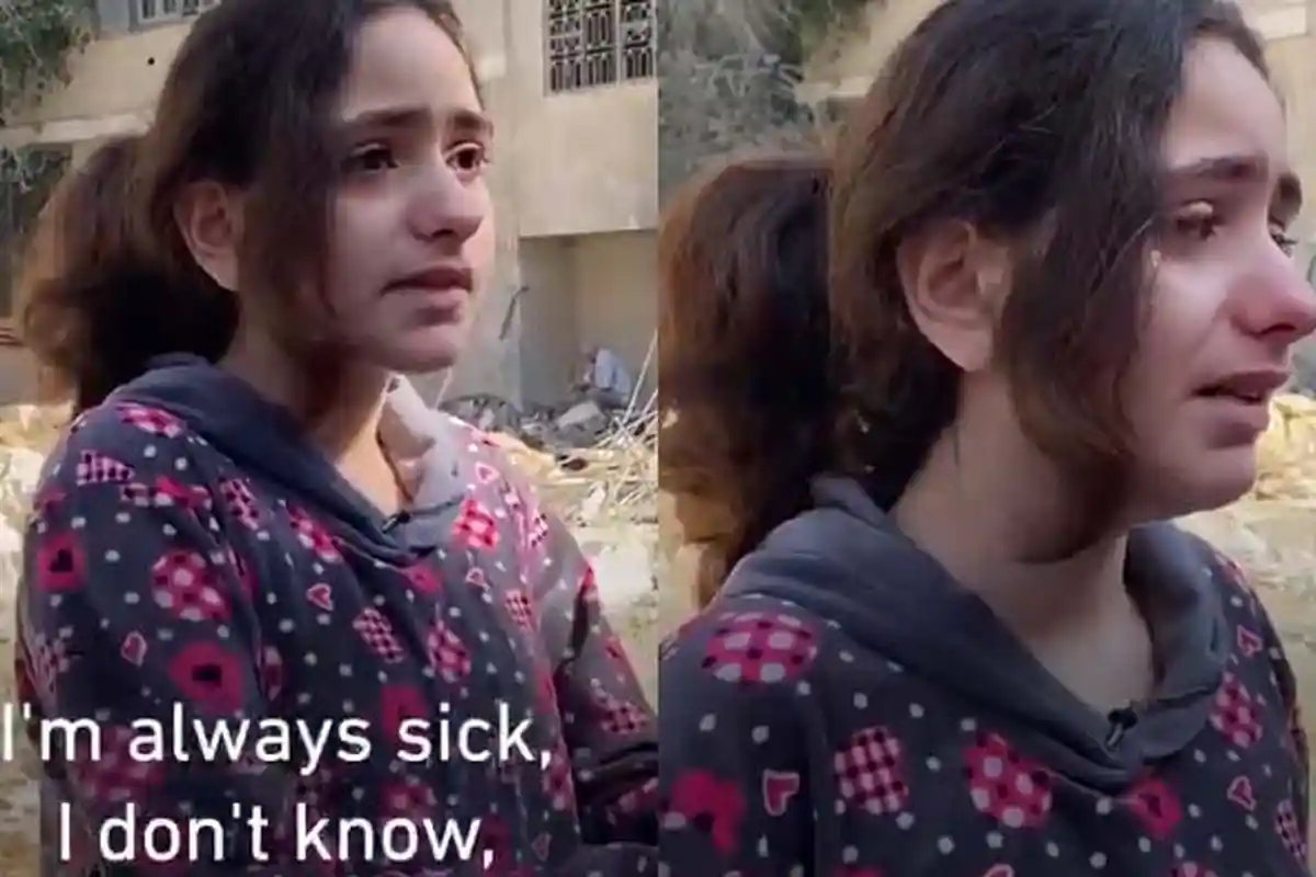 'Saya Hanya Anak Kecil' Jerit Gadis Palestina Lihat Rumah Hancur karena Israel, Dikirimi Bom: Takut
