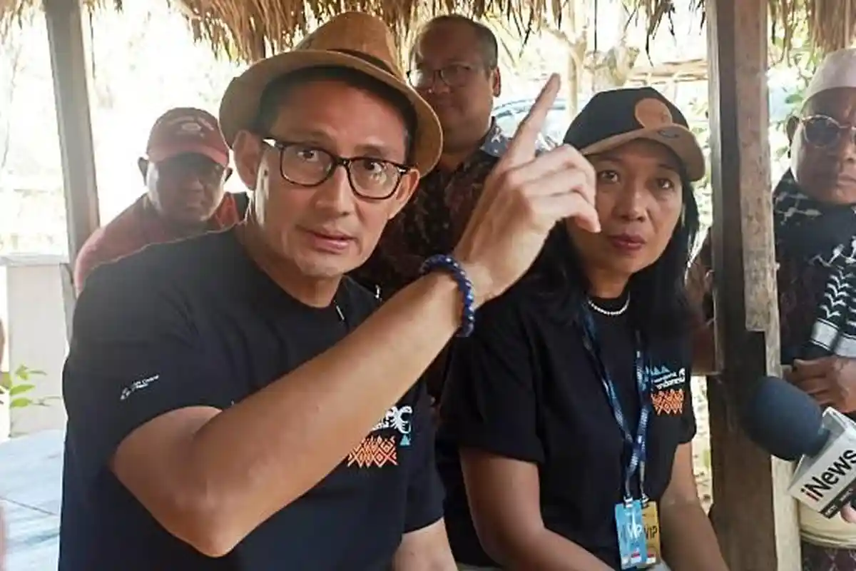 Menparekraf Sandiaga Uno Timbang Untung Rugi Gelar F1 di Sirkuit Pertamina Mandalika