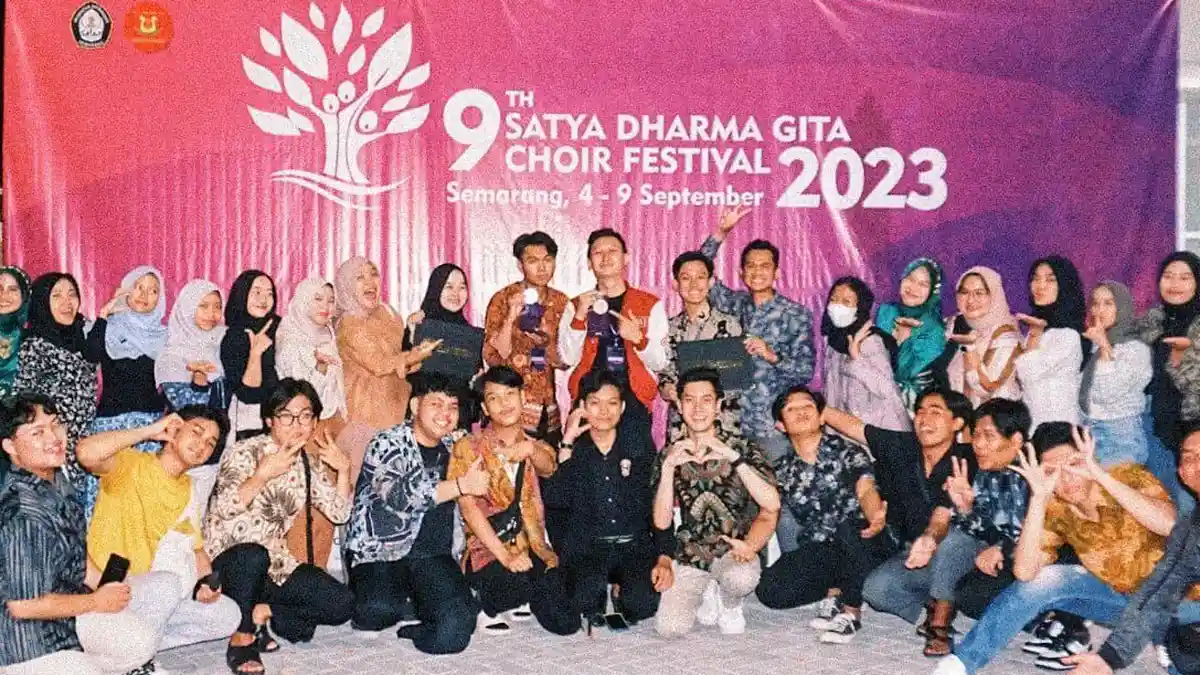 UMY Borong Dua Medali di Kompetisi Internasional Satya Dharma Gita Choir 2023