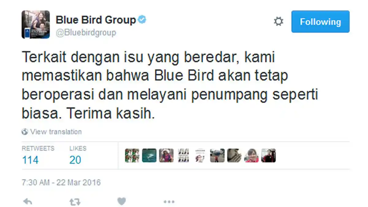 Gara-gara Demo, Akun Twitter Blue Bird Habis Dicaci Maki Netizen