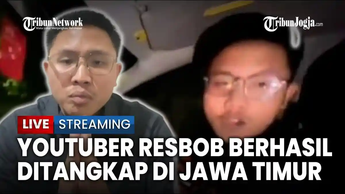Akhir Pelarian YouTuber Resbob di Jawa Timur Lengkap Kronologi Awal ...