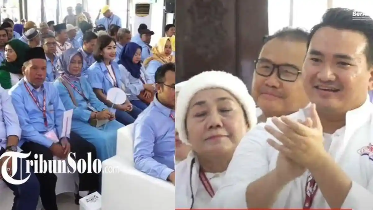 Momen Keluarga Untung Wiyono Hadir di Pengundian Nomor Urut Pilkada Sragen
