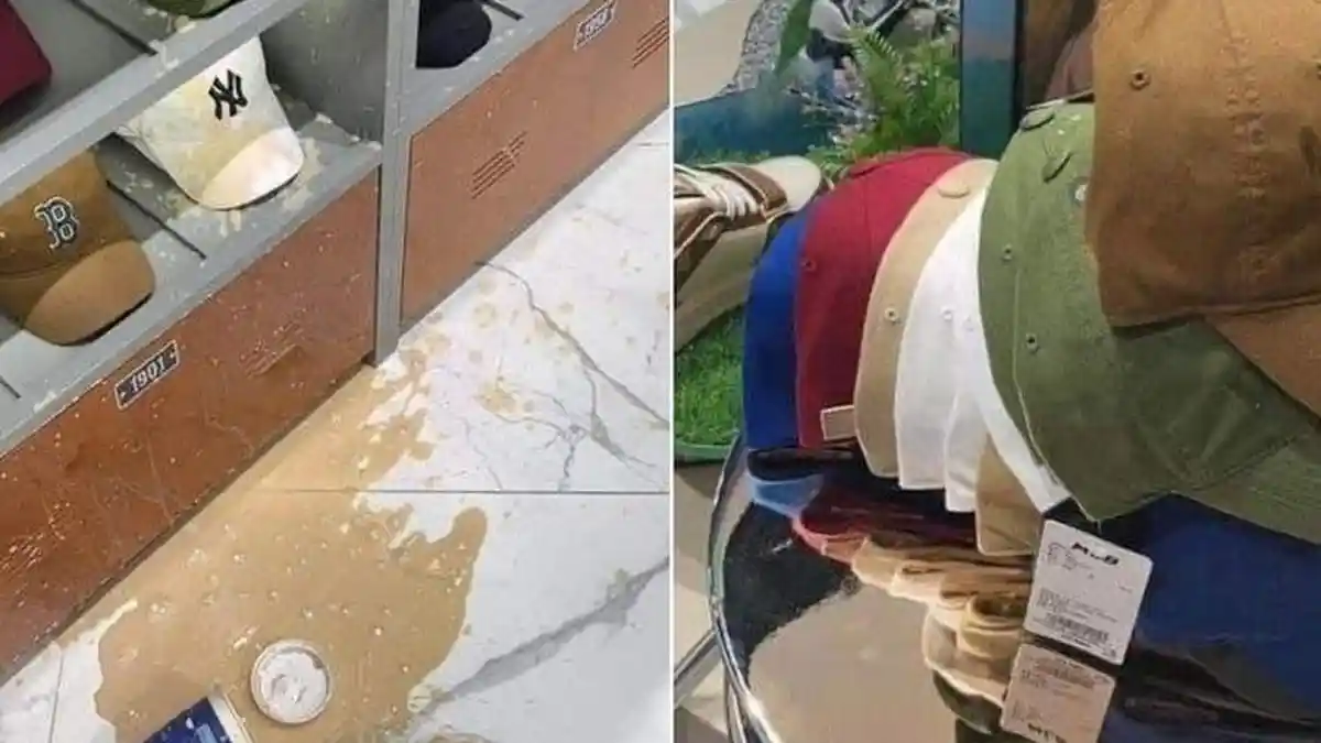 APES! tak Sengaja Tumpahkan Kopi di Toko Pakaian, Pengunjung Ini Harus Beli Semua Topi yang Kotor