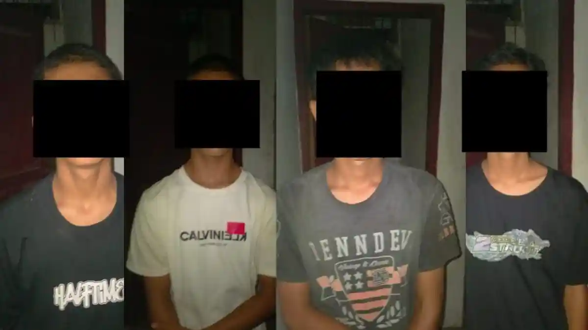 Curi AC Sekolah, Empat Remaja di Selayar Diamankan Polisi
