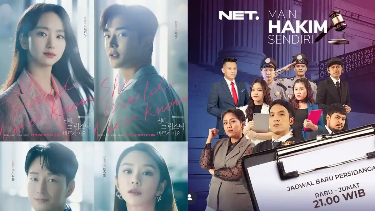 Jadwal Acara Net TV Jumat 30 Agustus 2024, Hiburan Drakor She Would Never Know - Main Hakim Sendiri