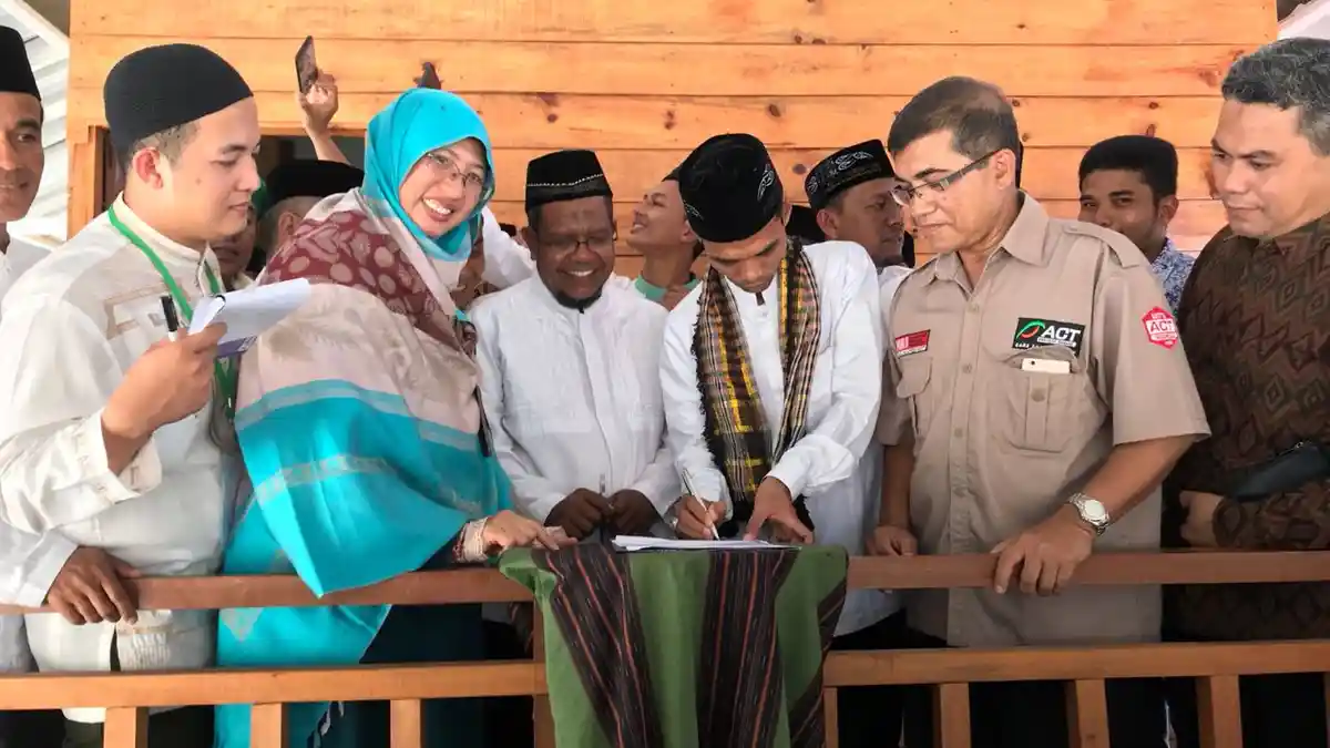 ACT Aceh, Baitul Mal Barbate, dan STEI Tazkia Tandatangani Kerja Sama Agribisnis