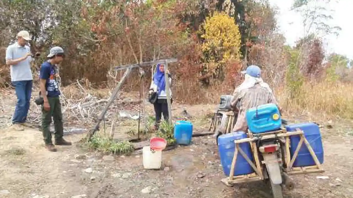 Sumur Abi Kusno Jadi Andalan Tambang Ulang