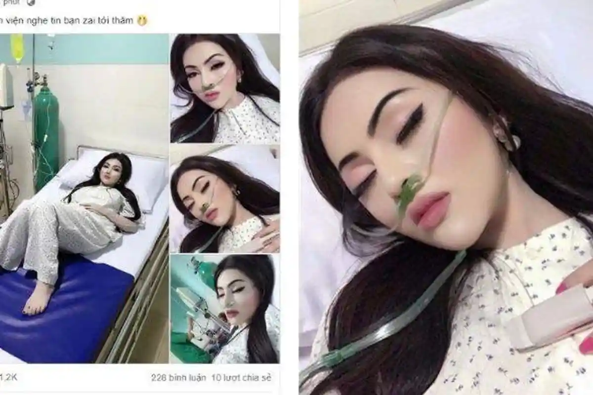 VIRAL Terbaring di Rumah Sakit, Wanita Ini Segera Dandan Super Cantik Saat Mau Dijenguk Pacarnya